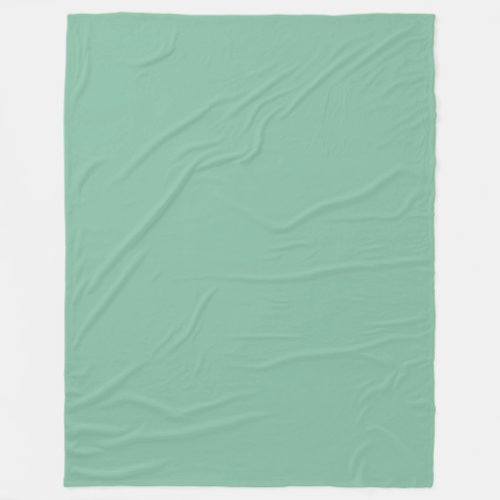 Large Sea Green  Fleece Blanket