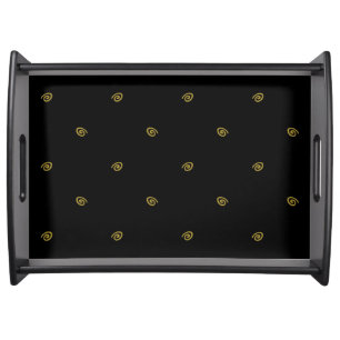 Large Serving Tray, Black Serving Tray