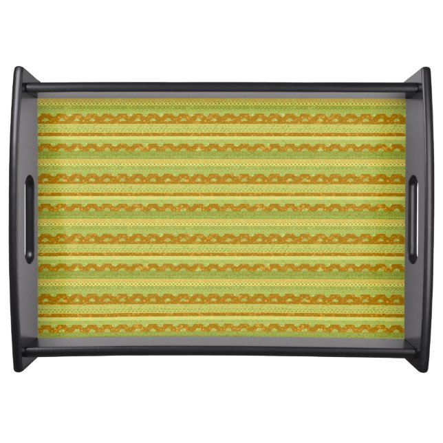 Large Serving Tray, Black Serving Tray (Front)