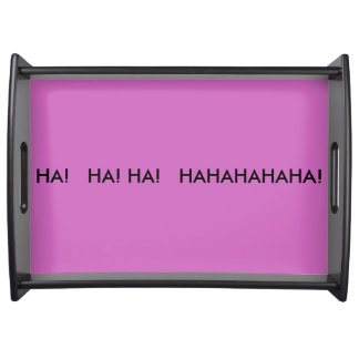Large Serving Tray, Black Tray