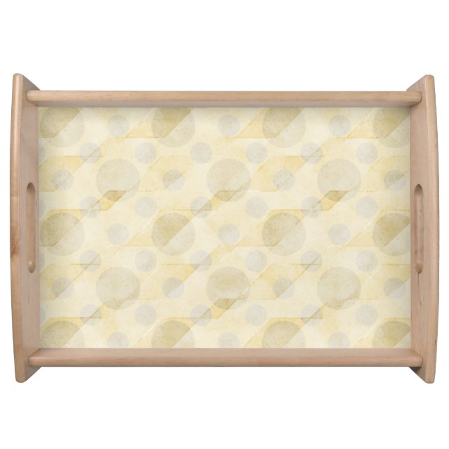 Large Serving Tray, Natural Tray (Front)