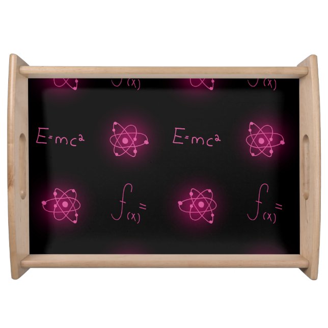 Large Serving Tray, Natural Tray (Front)