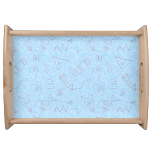 Large Serving Tray, Natural Tray