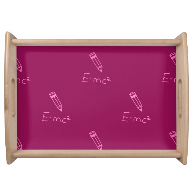 Large Serving Tray, Natural Tray (Front)