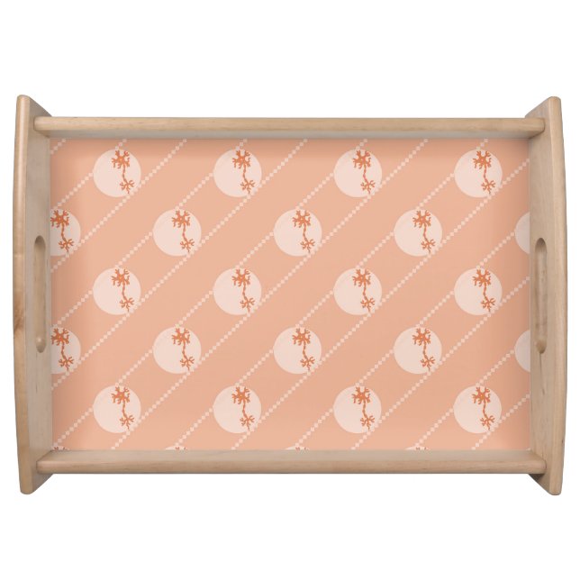 Large Serving Tray, Natural Tray (Front)