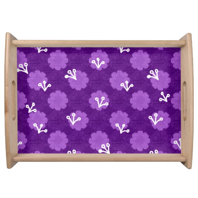 Large Serving Tray, Natural Tray (Front)