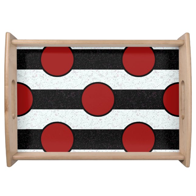 Large Serving Tray, Natural Tray (Front)