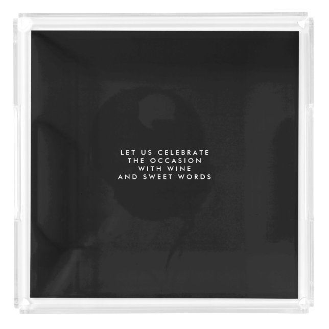 Large Serving Trays Personalized Gifts For Men (Front)