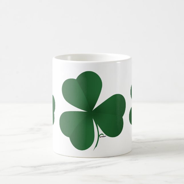 Large Shamrock Coffee Mug (Center)
