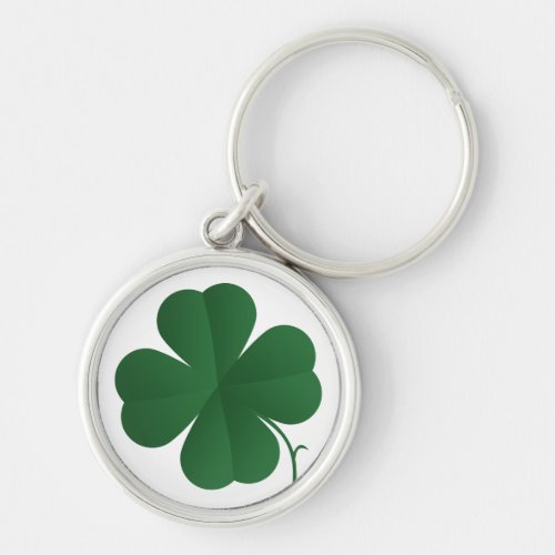 Large Shamrock Keychain