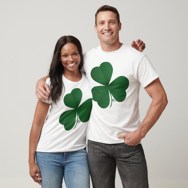 Large Shamrock T-Shirt (Unisex)