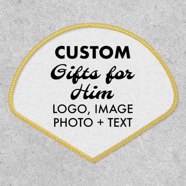 LARGE SHOULDER PATCH Custom Gifts for Him (Front)