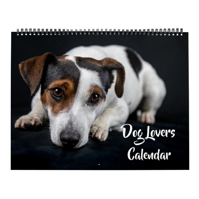 Large Size Dog Lovers Calendar (Cover)