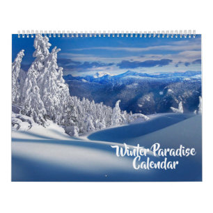 Large Size Winter Calendar