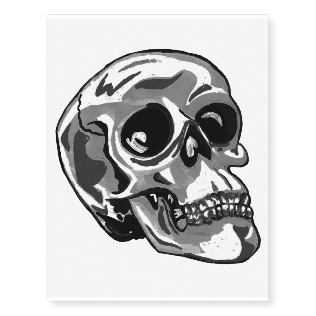 Large Skull Tattoo (Front)