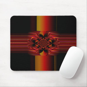 Large Small Stripes With Bow Mouse Pad
