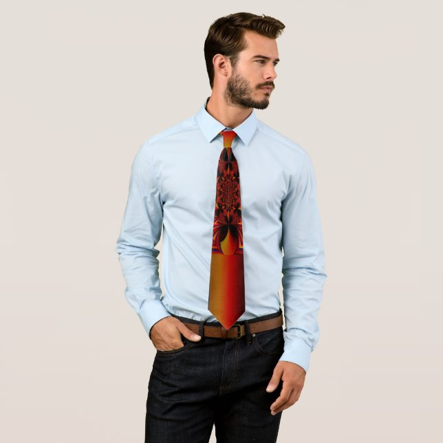 Large Small Stripes With Bow Neck Tie (In Situ)
