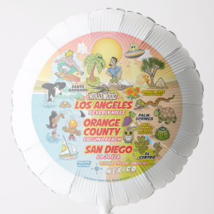 Large SoCal Sunset Balloon