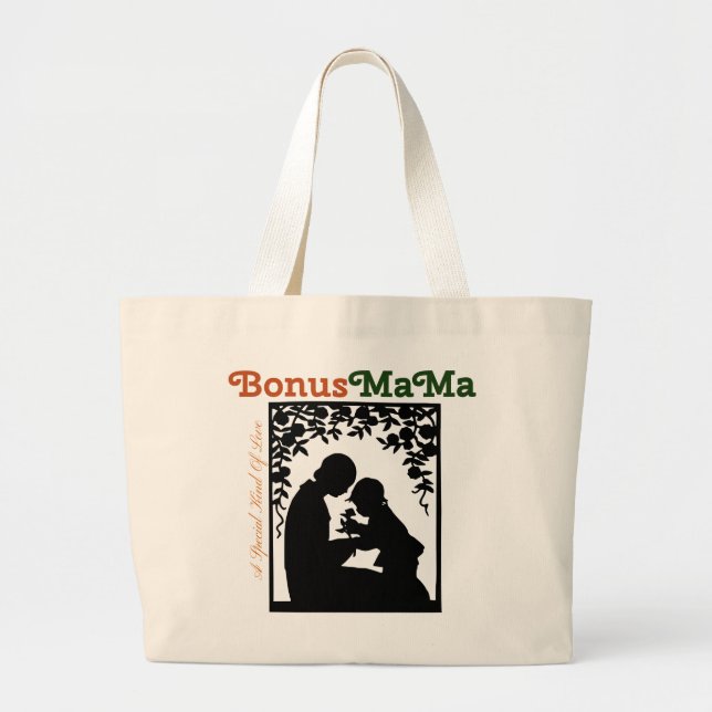 Large Special Bonus MaMa Tote - Gift for Mom (Front)