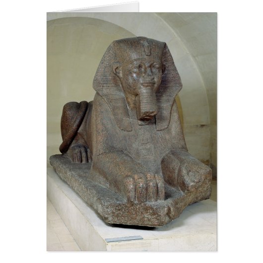 Large sphinx, from Tanis (Front)