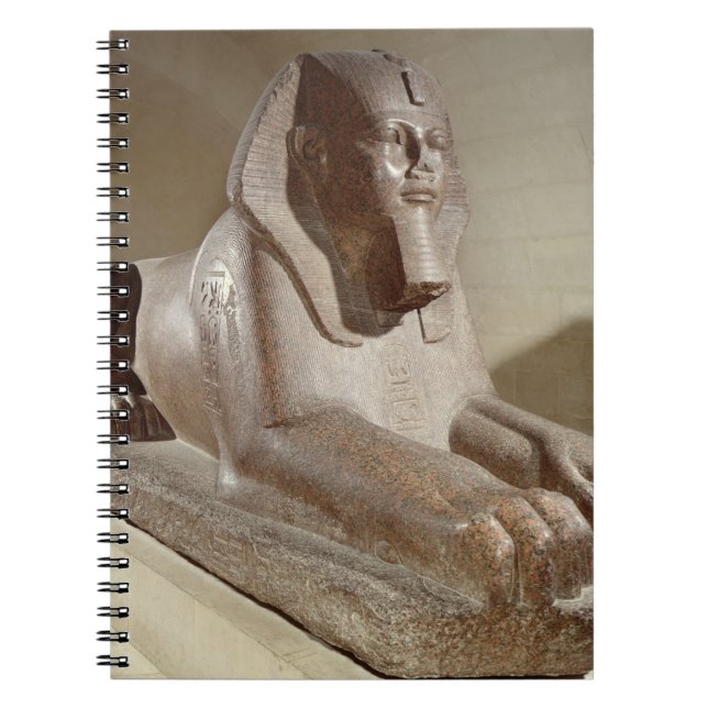 Large Sphinx, from Tanis (granite) Notebook (Front)