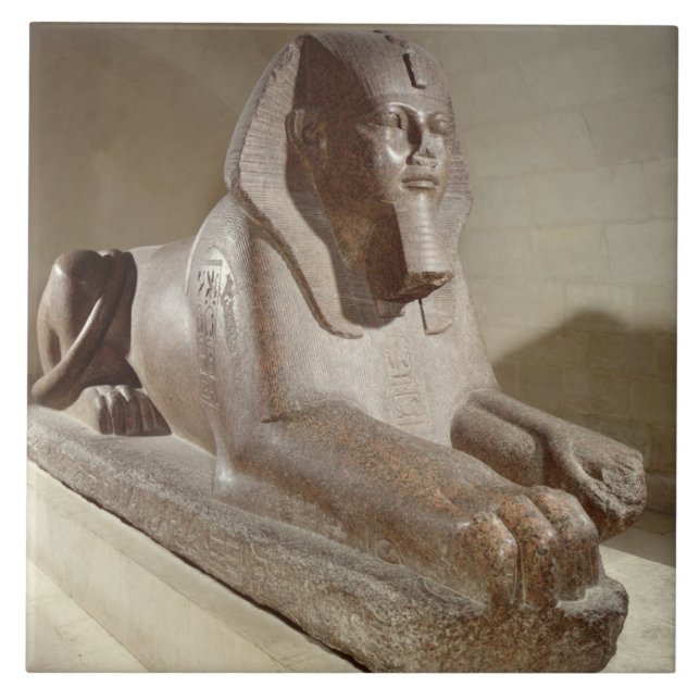 Large Sphinx, from Tanis (granite) Tile (Front)
