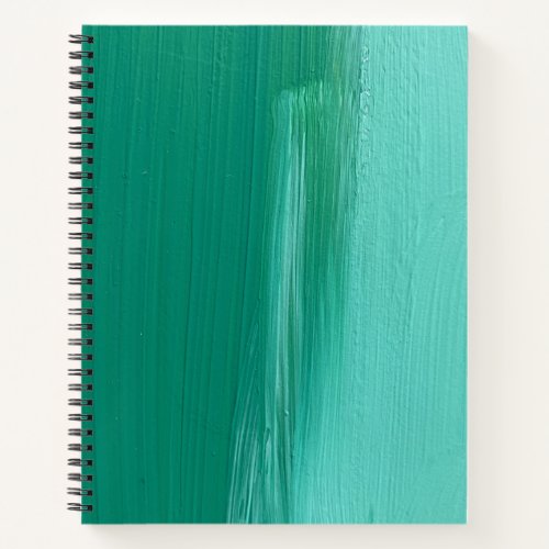 Large Spiral Notebook in Bermuda Shores Design
