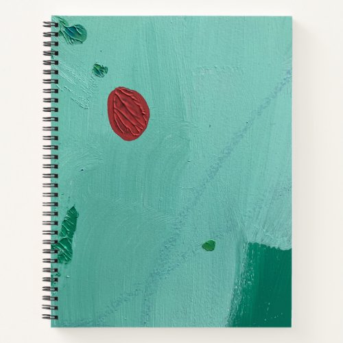 Large Spiral Notebook in Flying Cherry