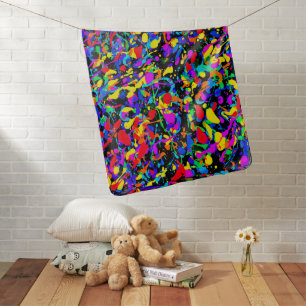 Large Splatter - Baby Blanket