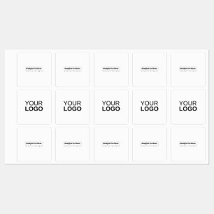 Large Square Adhesive / Waterproof Label