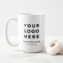 Large Staff Employee Mug Name Slogan Company Logo