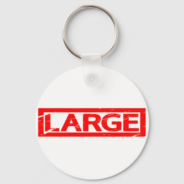 Large Stamp Keychain (Front)