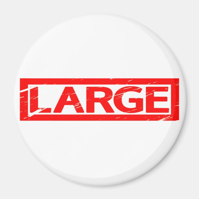 Large Stamp Magnet (Front)