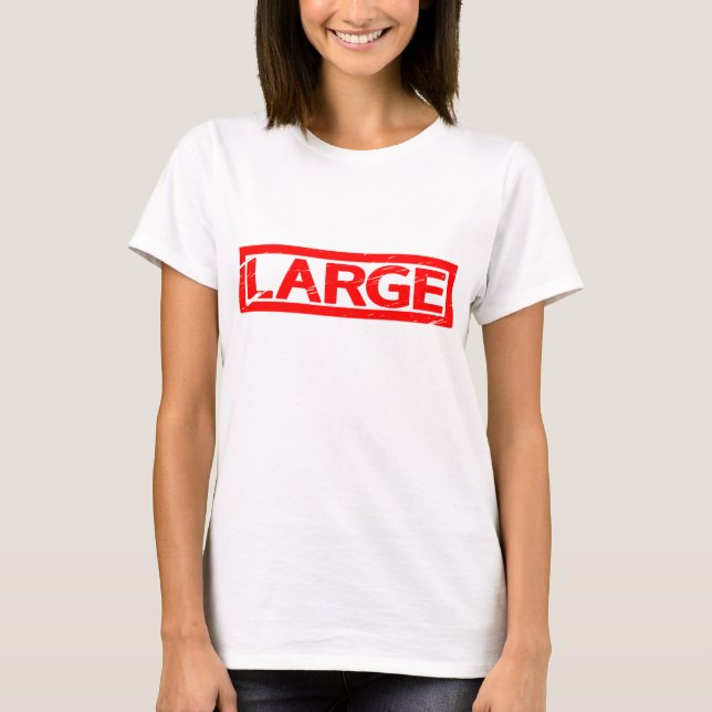 Large Stamp T-Shirt (Front)