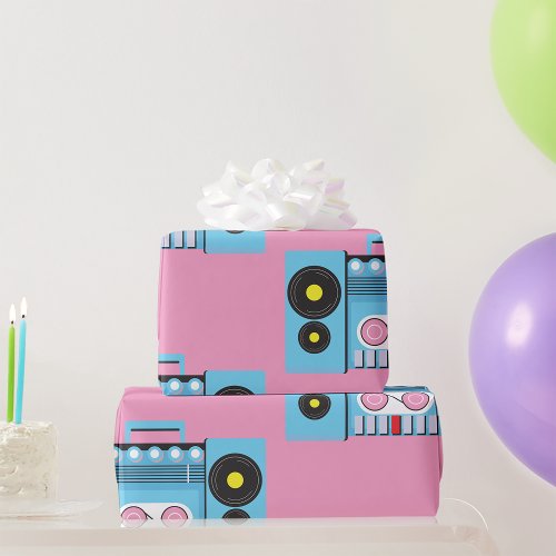 Large Stereo Wrapping Paper
