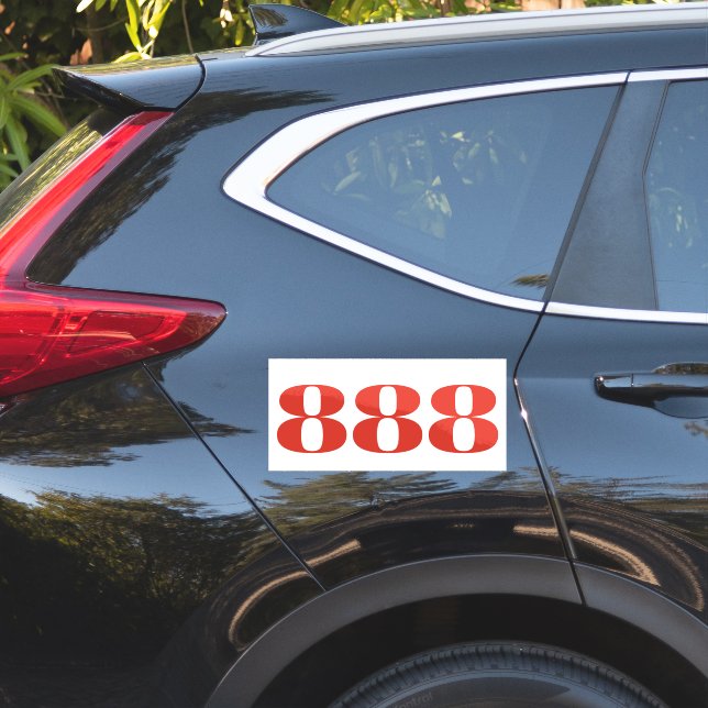 Large sticker for garbage cans  (Car Side)