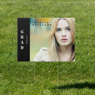 Large Student Photo Graduation Sign