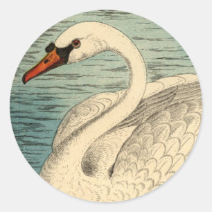 Large Swan Stickers