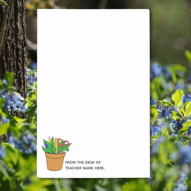 Large Teacher Post-Its with Name Personalization  Post-it Notes (Creator Uploaded)