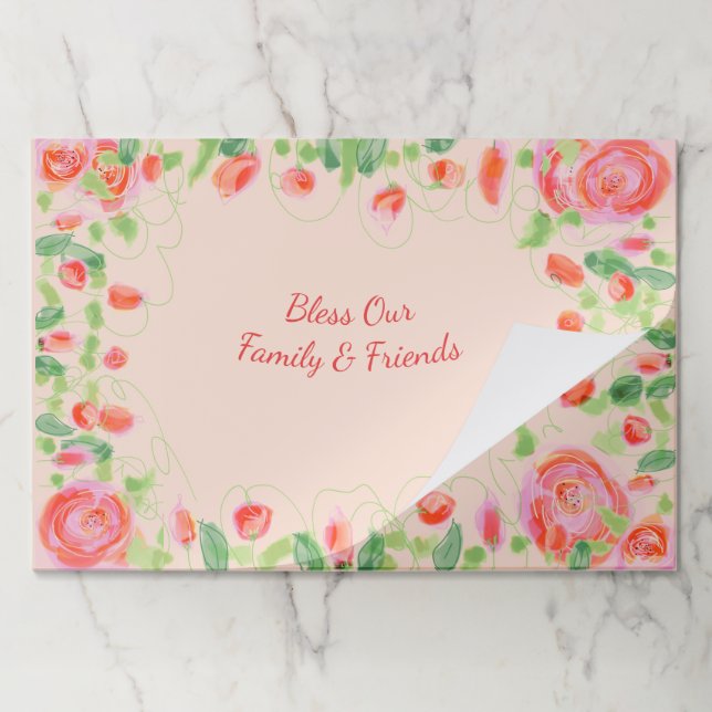 Large Tearaway Placemat 25 Piece Paper Pad (Folded)