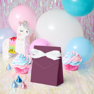 Large Tent Burgundy Favor Boxes for Events and Gif