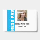 Large Text SPECIAL EVENT PRESS PASS and Photo I.D.