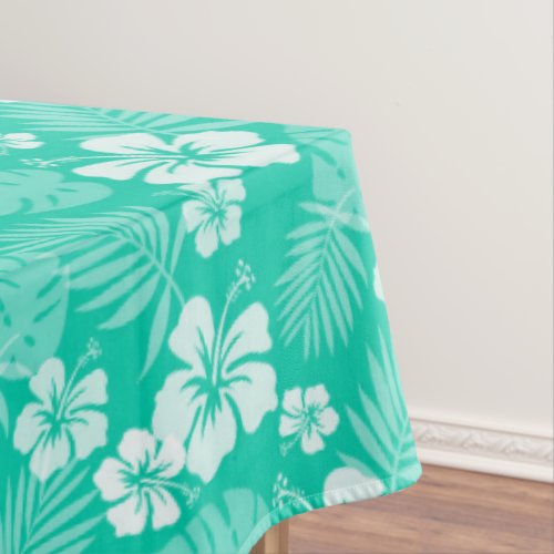 Large Tropical Floral Tablecover Tablecloth