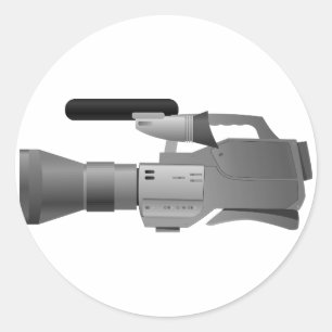 Large Video Camera Stickers