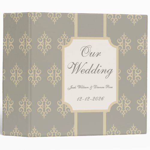 Large Vintage Lace Wedding Scrapbook Album Gift