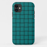 Large Weave - Teal iPhone 11 Case