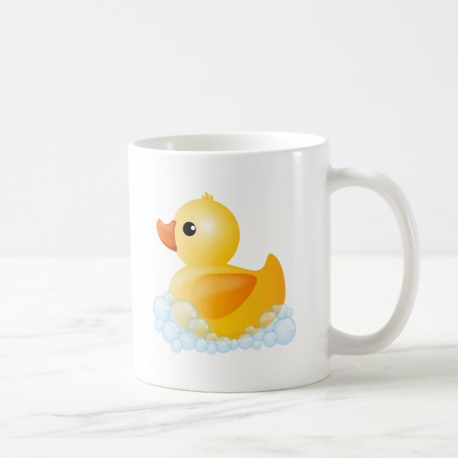 Large Yellow Duck Coffee Mug (Right)
