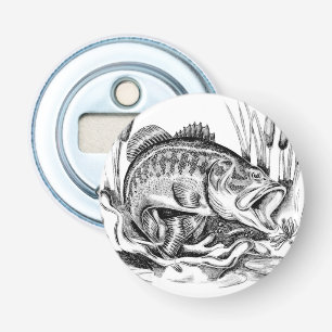 Largemouth Bass Bottle Opener