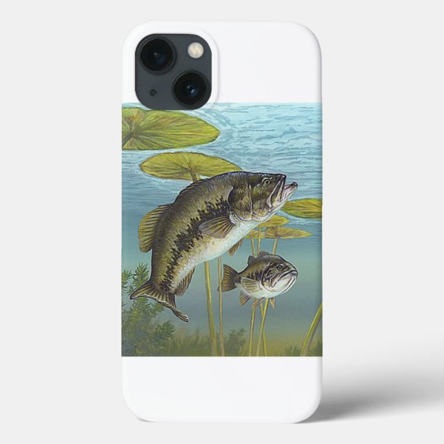 Largemouth Bass Case-Mate iPhone Case (Back)