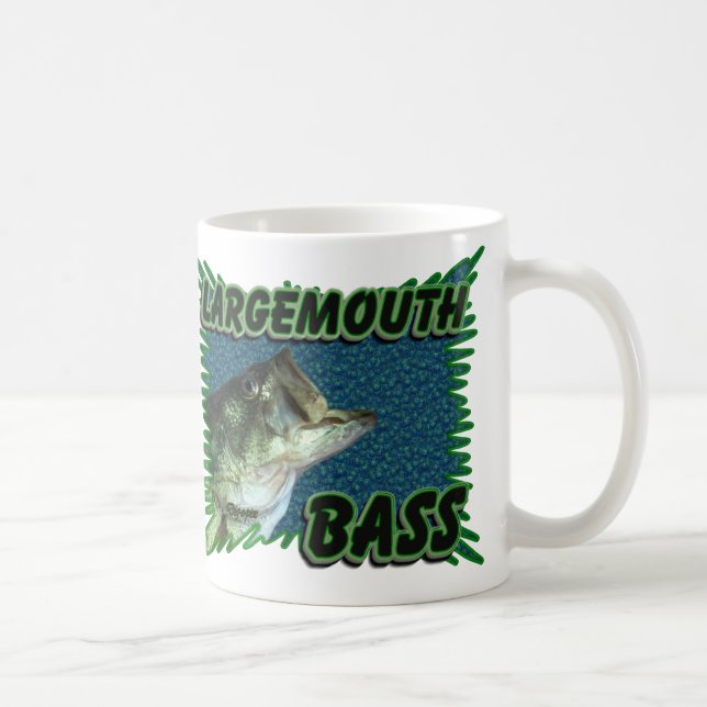 Largemouth Bass Coffee Mug (Right)